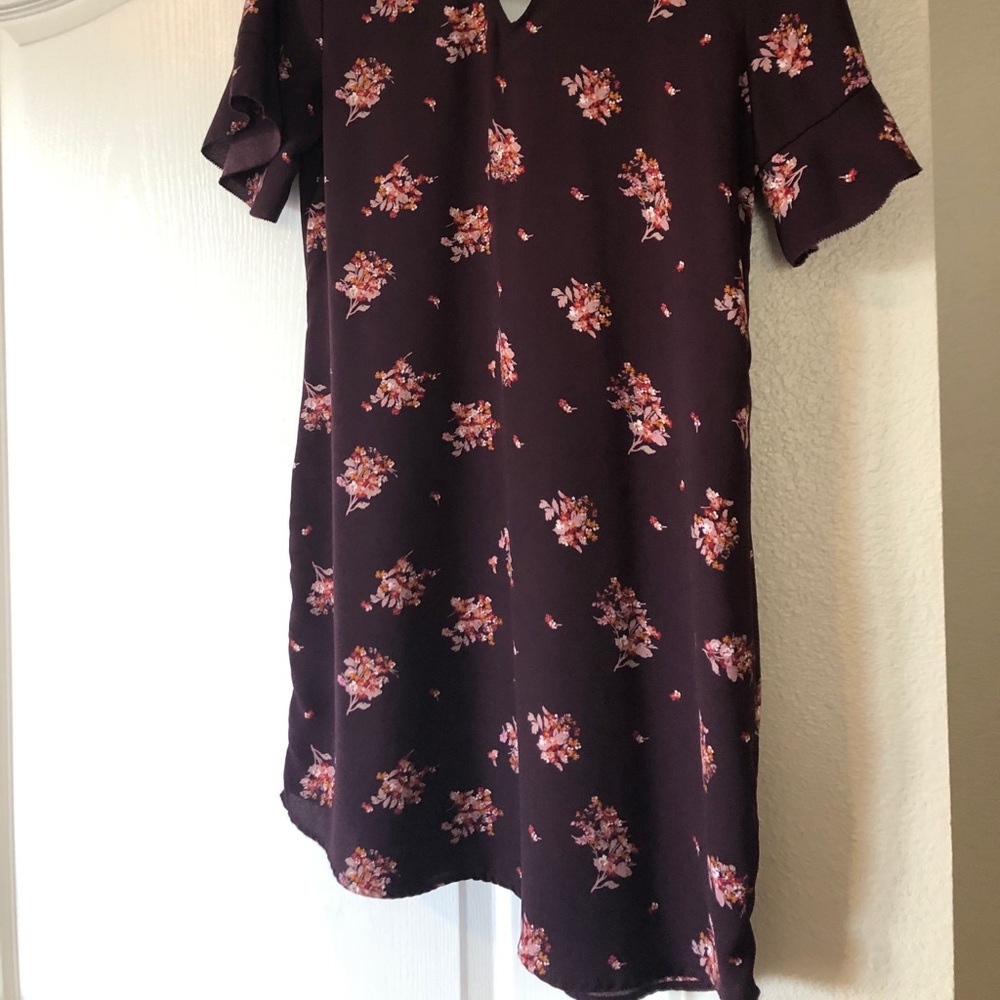Women’s fall colored floral dress size M